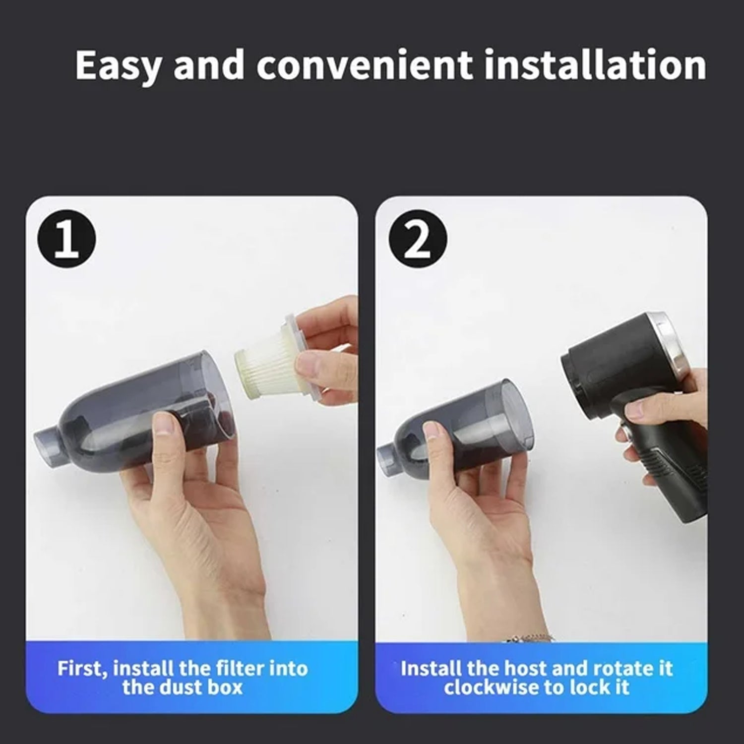 Vacuum Suction Cleaner- Portable Air Duster Wireless