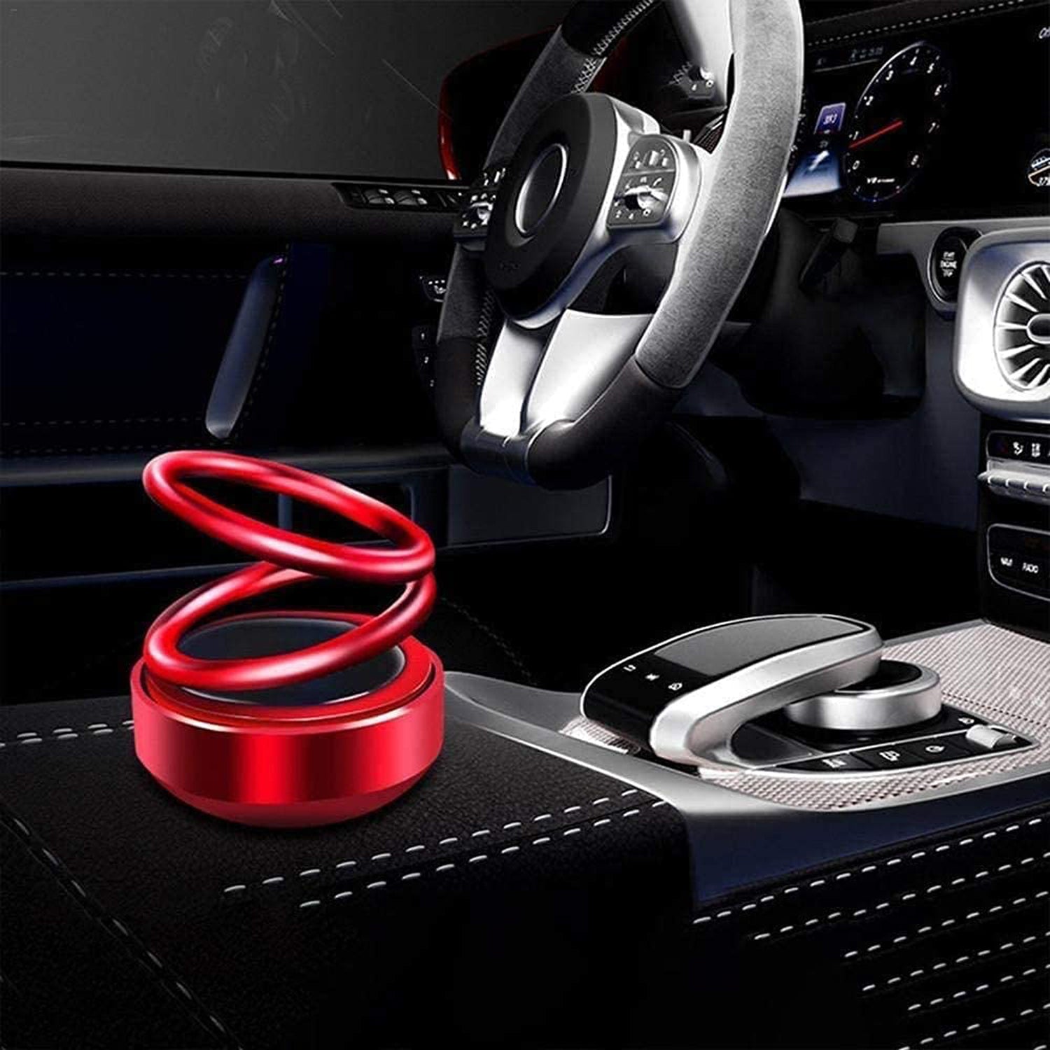 Car/Room Air Freshener- Solar Power Rotating